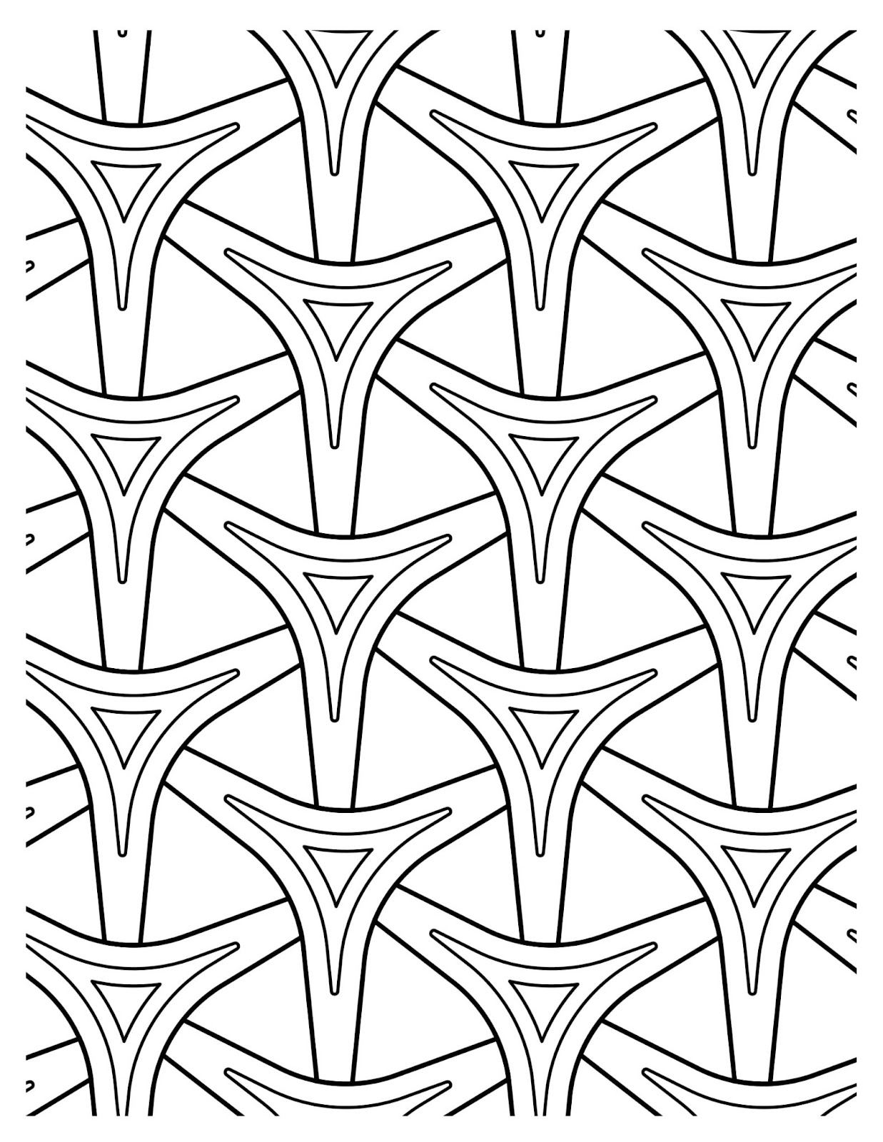 funky 70s coloring pages