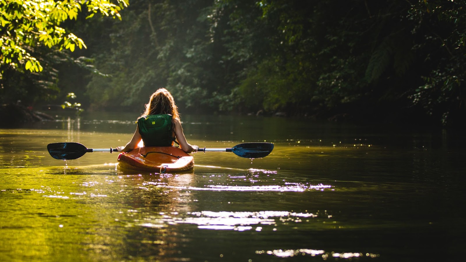 kayaking in La Fortuna