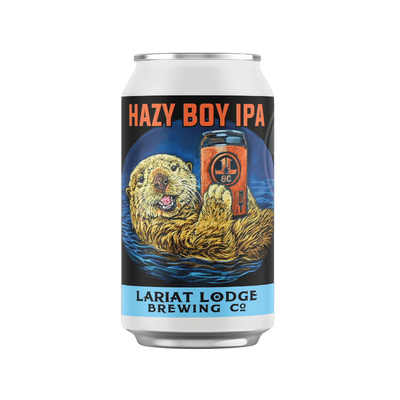 Hazy Boy IPA, Lariat Lodge Brewing