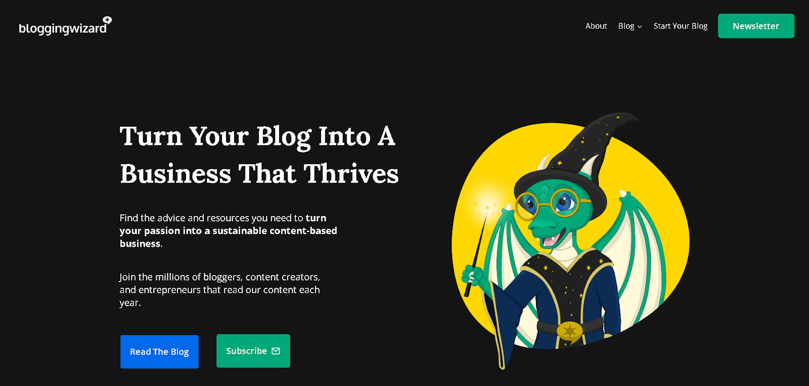 blogging wizard