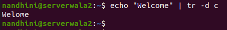 Linux tr Command Examples