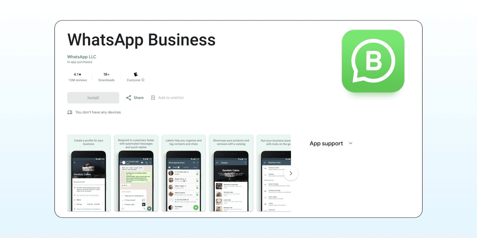 WhatsApp business download link