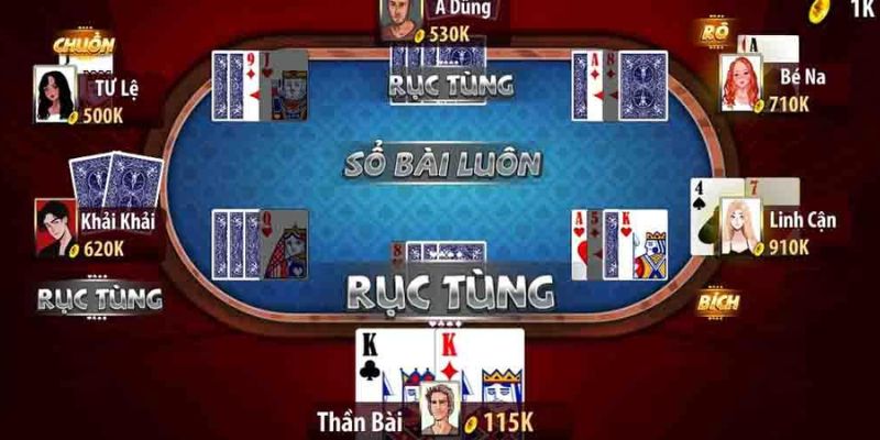 Áp dụng bắt Trưng trong cách chơi bài cát tê online