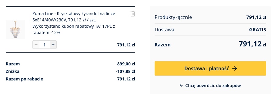 LiderLamp kod rabatowy -12%