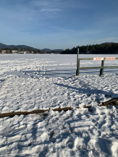 Lake Placid in Winter