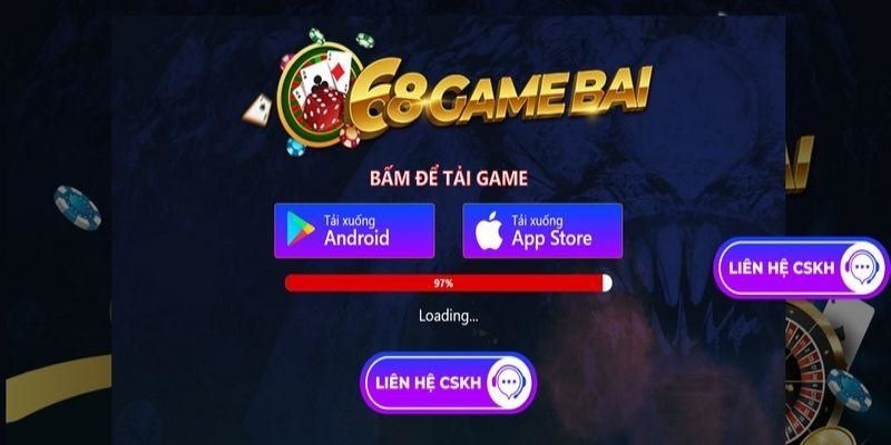 Liên hệ 68 game bài mang lại sự hỗ trợ cho khách hàng 