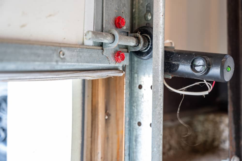 how to override garage door sensors