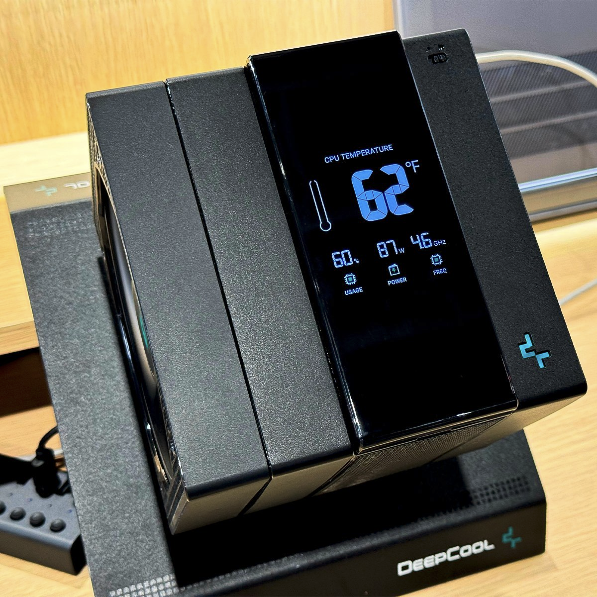 DeepCool Assassin IV CPU cooler with LCD