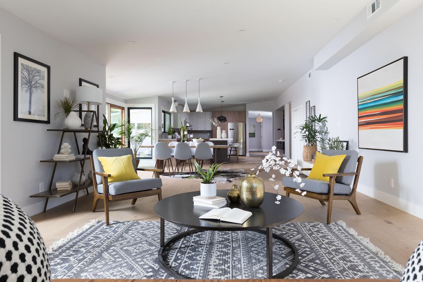home interior open
