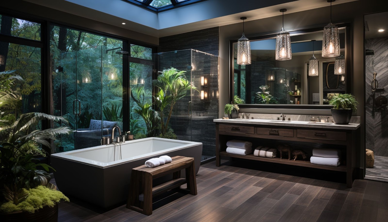 8. Baie ca un SPA de lux