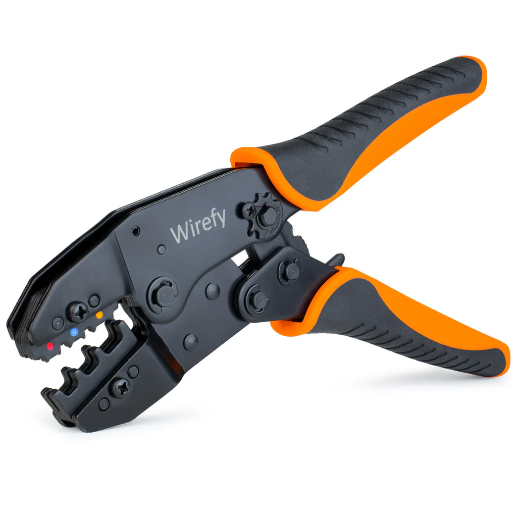 Wirefy Ratcheting Crimping Tool for Insulated Electrical Connectors - Best HVAC Hand Tools for 2024