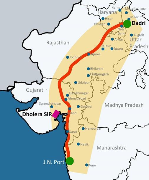 Delhi-Mumbai Industrial Corridor (DMIC) - Rajasthan - RajRAS | RAS Exam Preparation