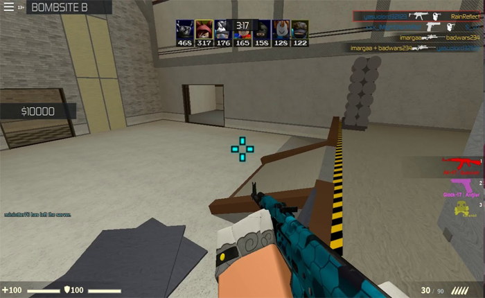 Counter Blox Crosshair Codes