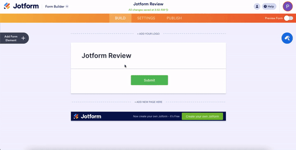 Jotform-form-creation-steps