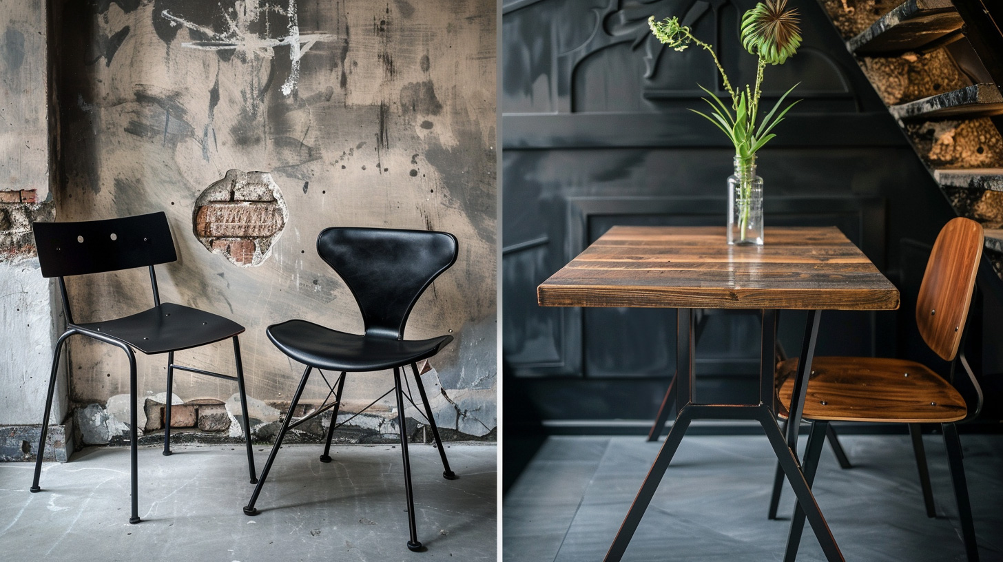 styl industrialny - meble i dodatki