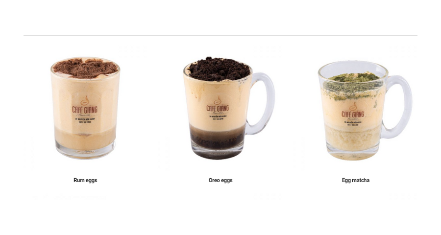 make a presentation on giang coffee