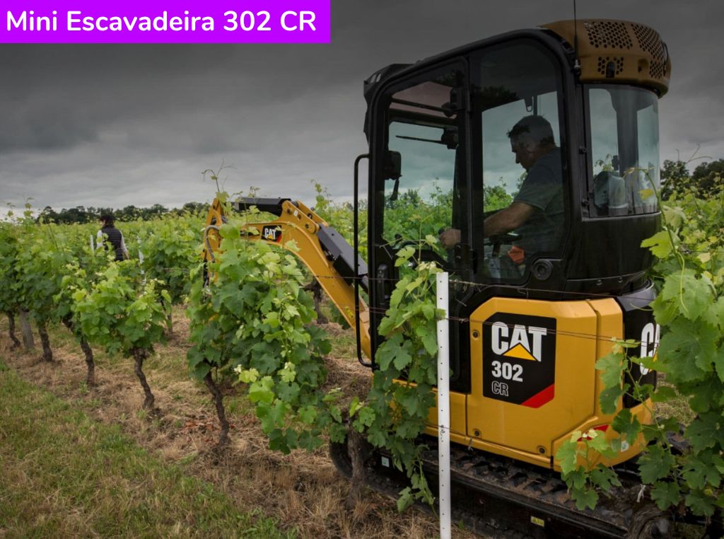 Catálogo Mini Escavadeira 302 CR Caterpillar