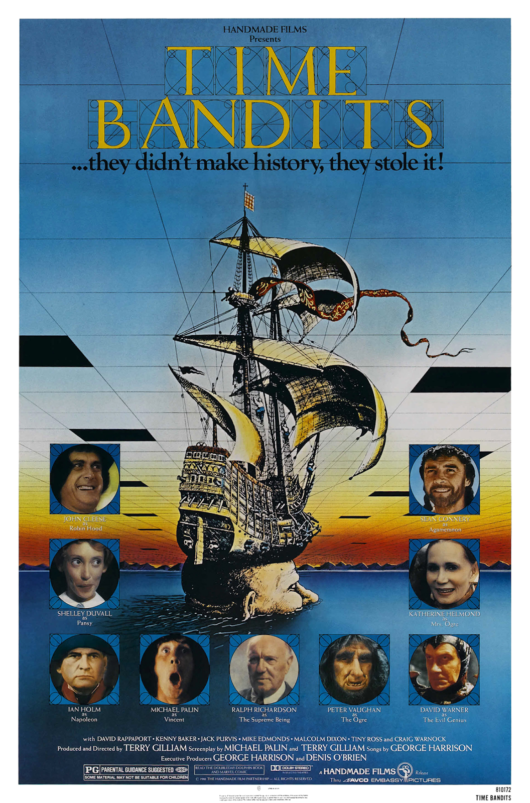 Time Bandits- adventure fantasy film