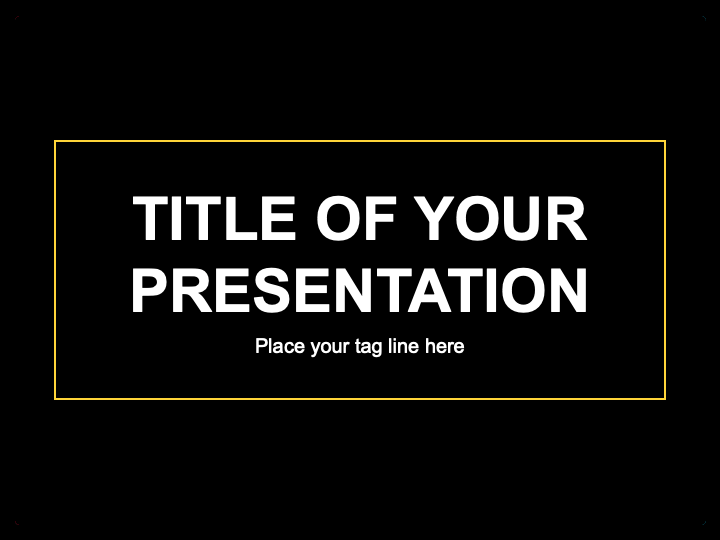 draw the background of presentation package