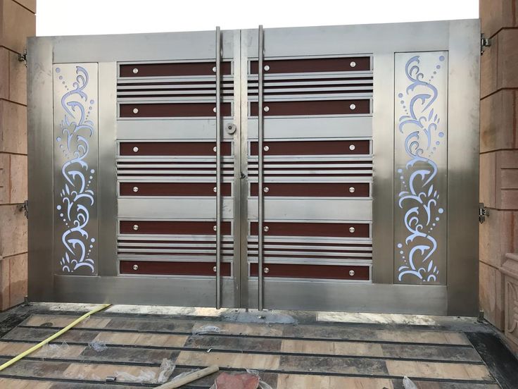 Stainless Steel Safety Door Design
