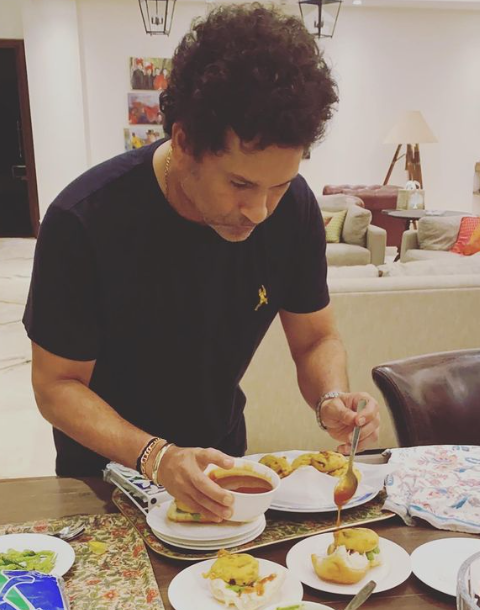 Sachin to have a food