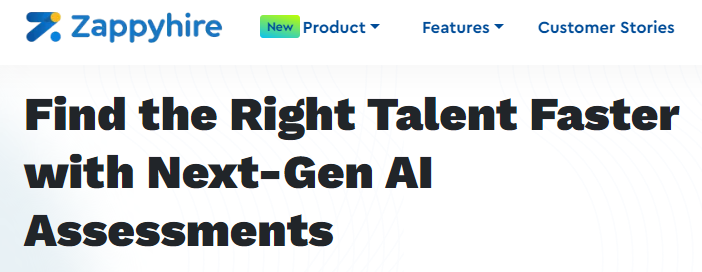 Zappyhire – Best For AI-Powered Assessments And Resume Parsing