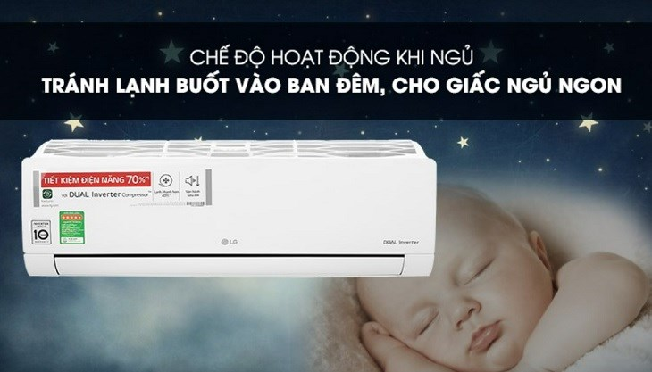 Chế độ ngủ của máy lạnh