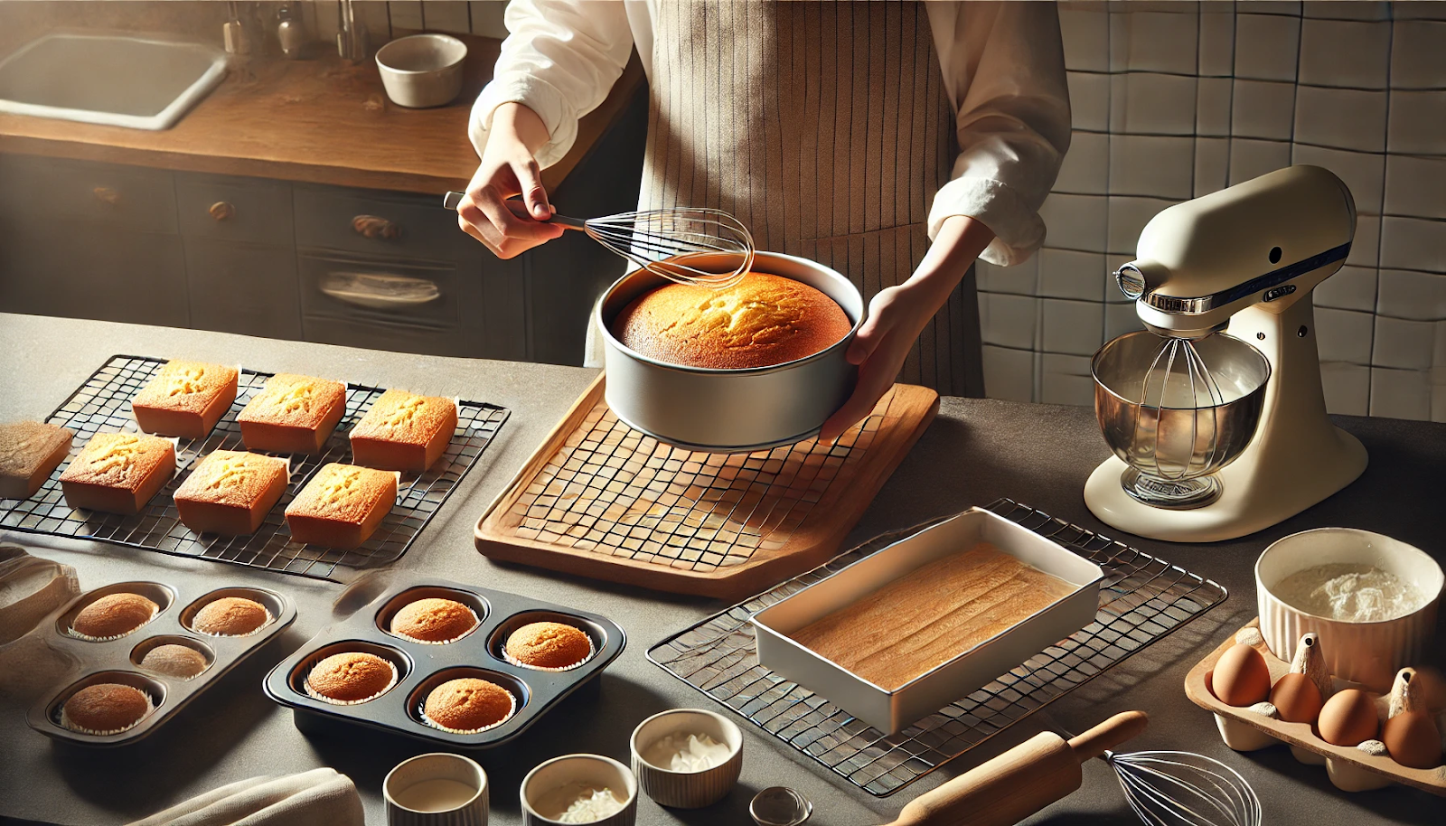 Steps for Baking the Second Tier