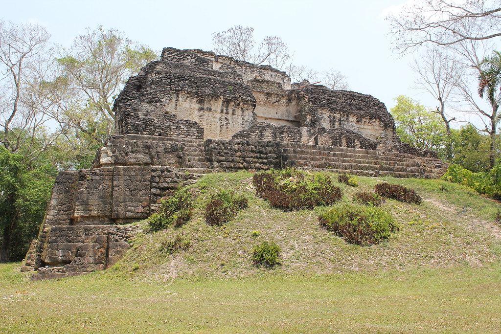 Uaxactún Ruin site in Flores, Guatemala