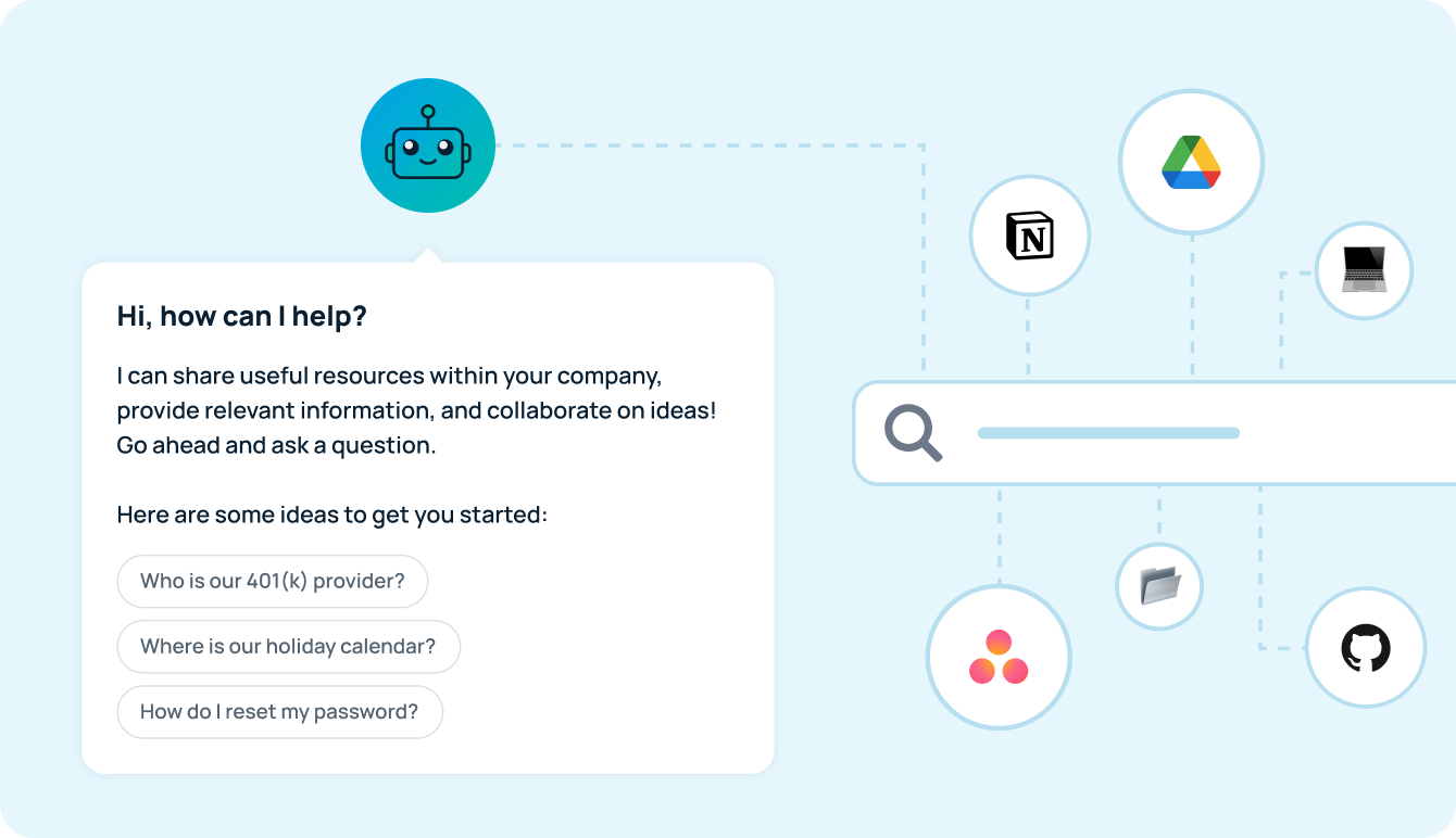 GoSearch AI for different types of internal communication 