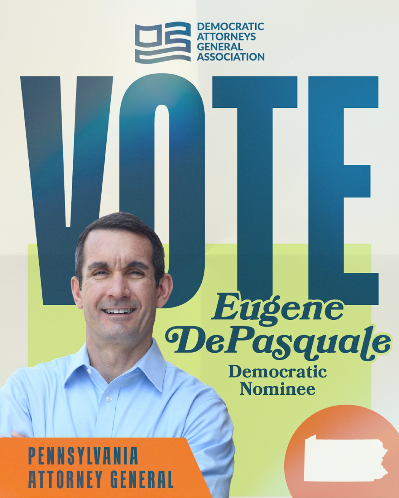 Eugene DePasquale Endorsement Graphic