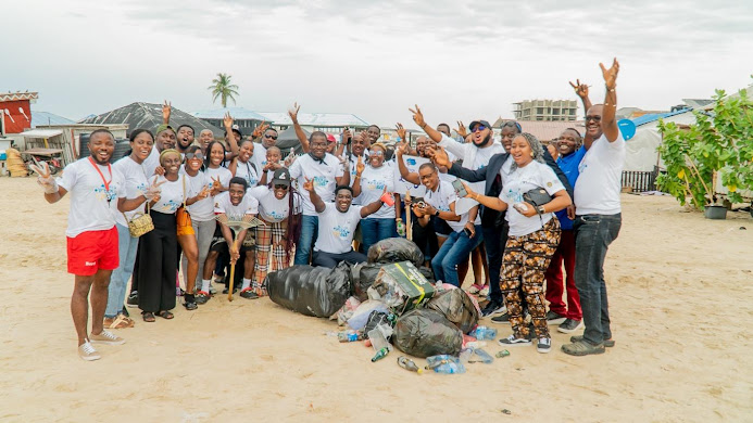 Hundreds of AXA Mansard employees volunteer sensitise public on the impact of waste on water with 