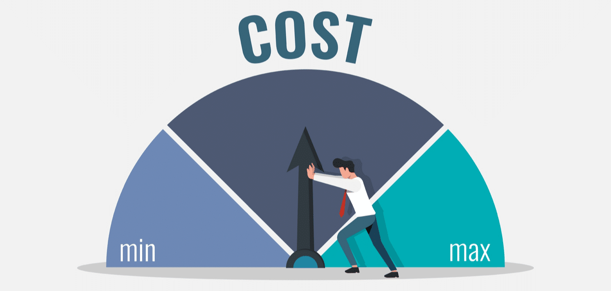 High customer cost as a challenge