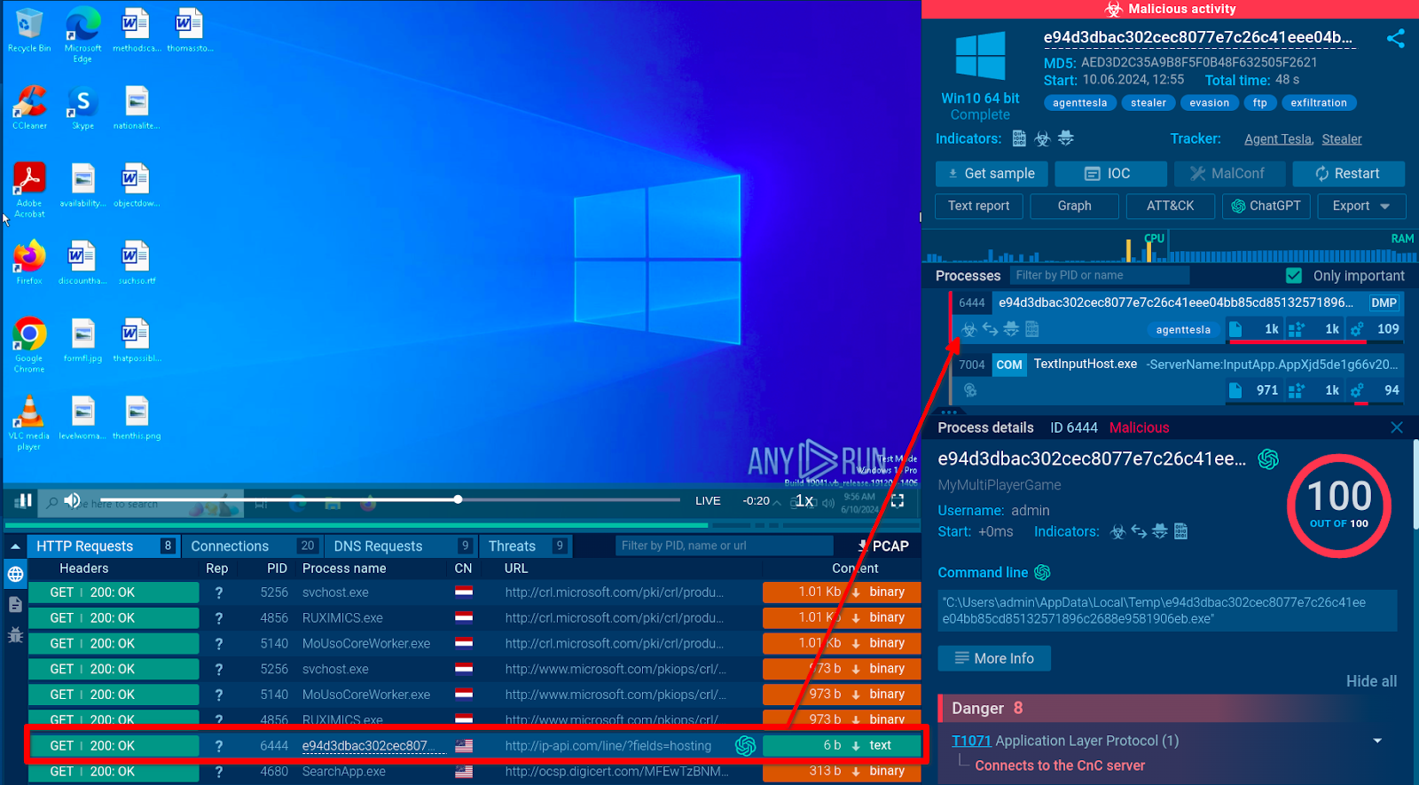 Tools for Conducting Malware Traffic Analysis in a Sandbox