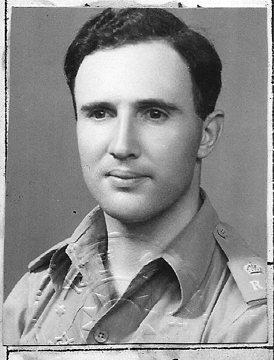 Major John Monro RA MC 1942