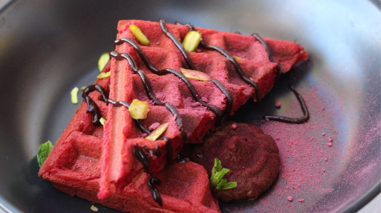 Beetroot Waffle Recipe
