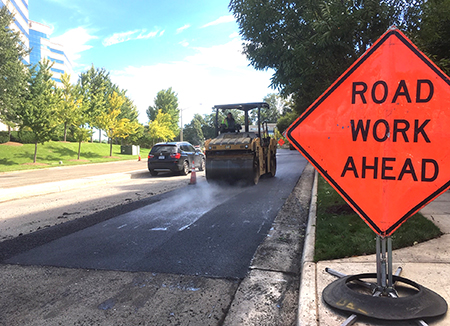 Paving and Restriping Image