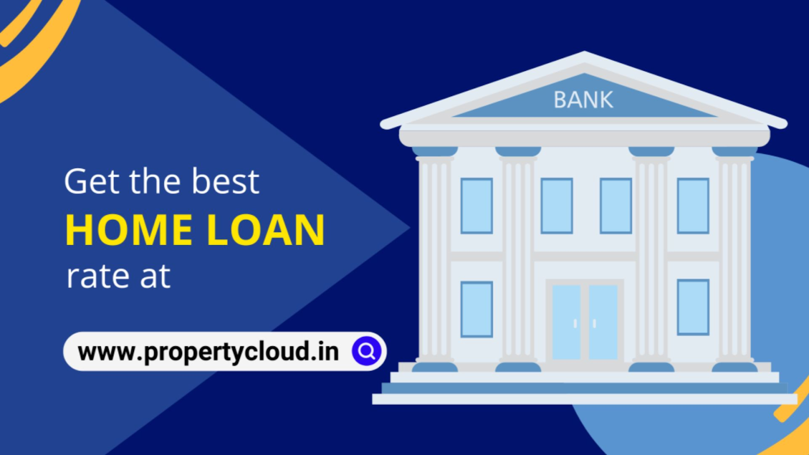 Get in touch with PropertyCloud, to get the best advice related to home loans at the best interest rate.