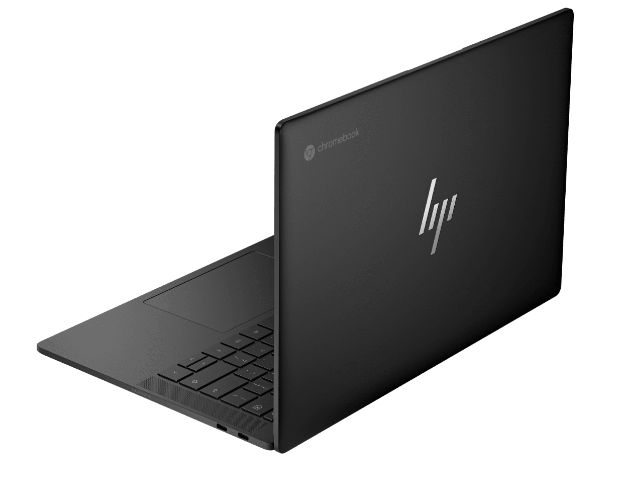 An HP Dragonfly Pro Chromebook laptop.