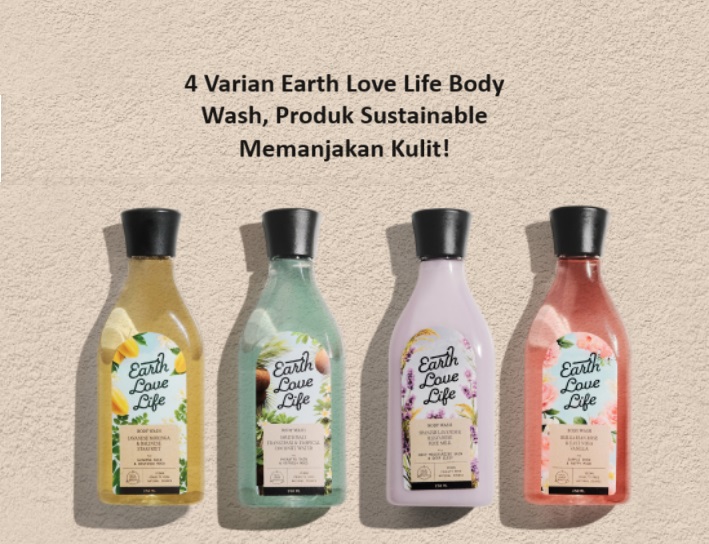 4 Varian Earth Love Life Body Wash