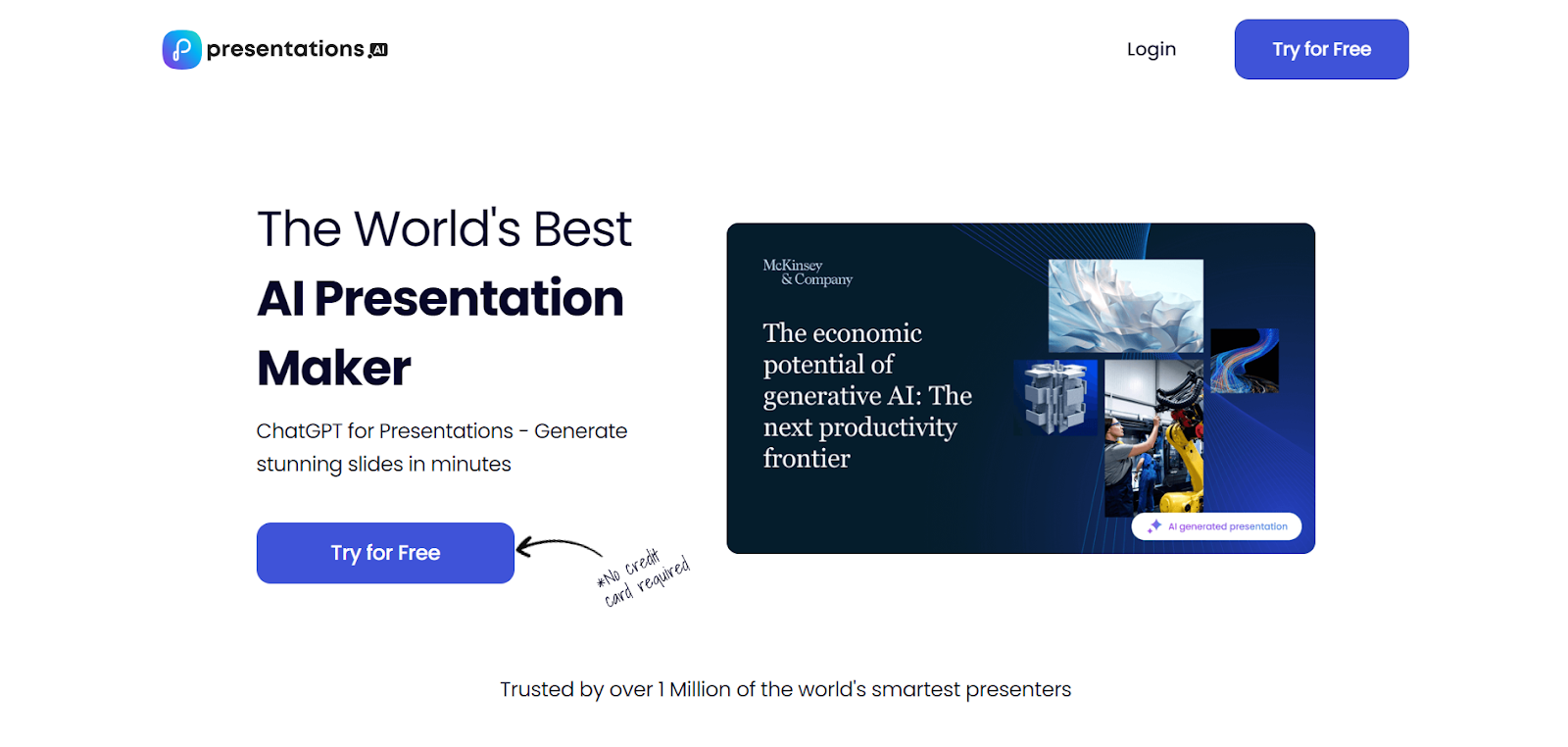 Presentation AI tool