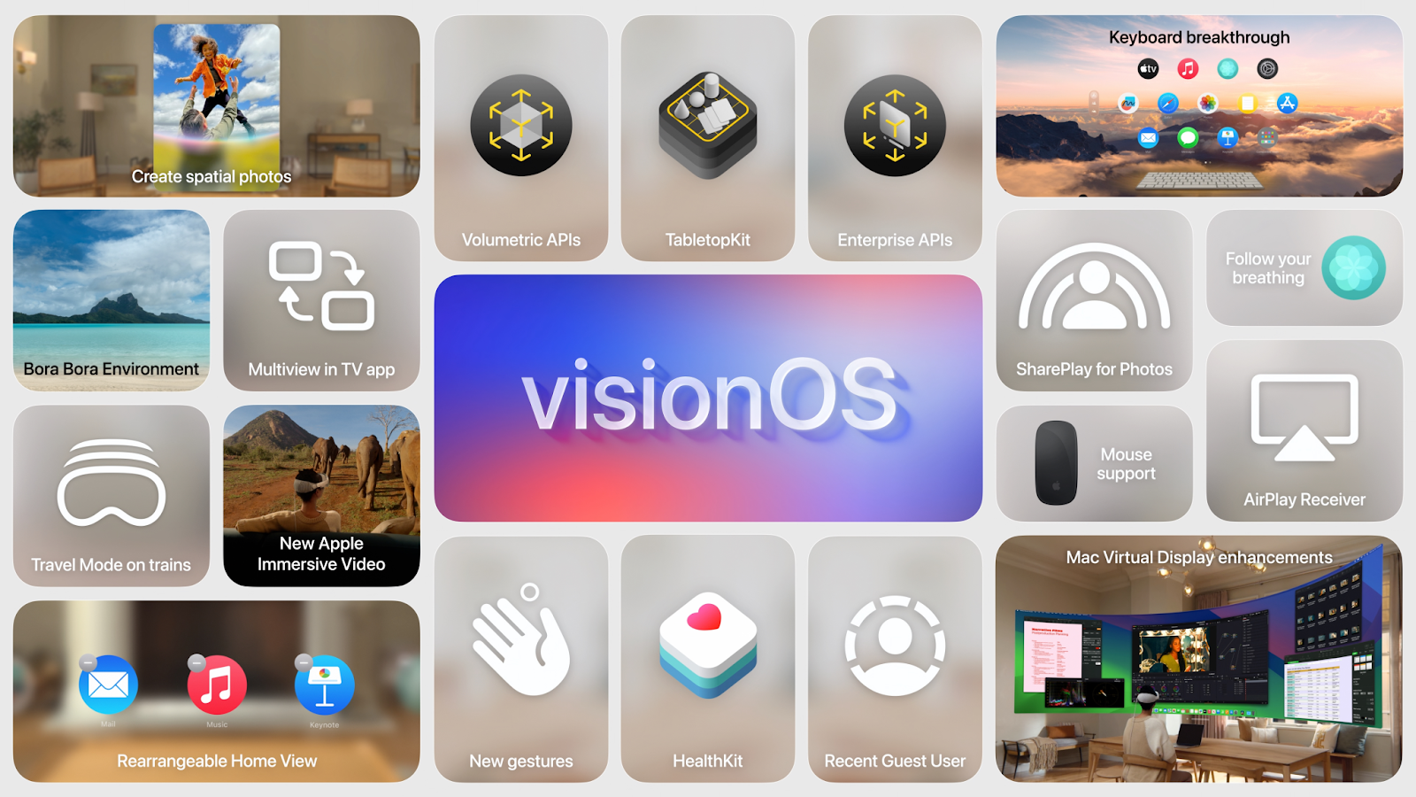 Explore new capabilities in Vision OS 2