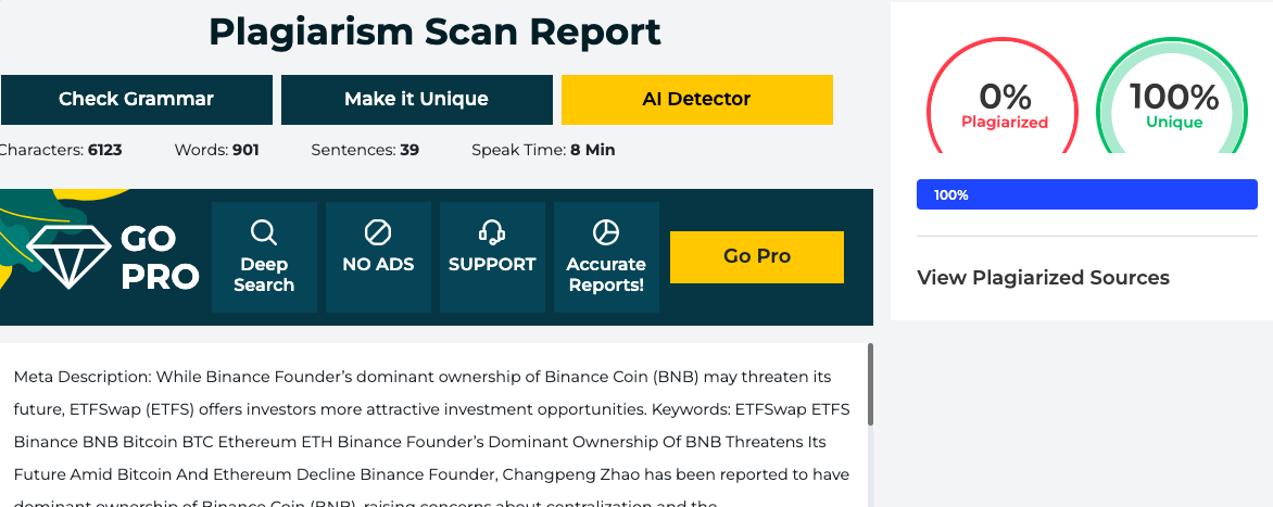 Plagiarism Scan Report