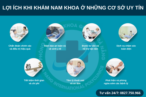 lợi ích khám nam khoa tại cơ sở uy tín