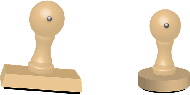 Free Rubber Stamp Office vector and picture