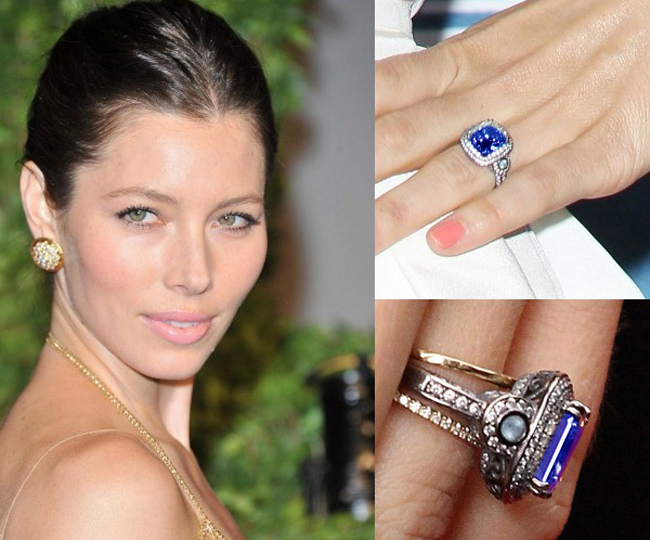 Iconic Celebrity Engagement Rings Reimagined with Sapphires Ceylon Blue Sapphires