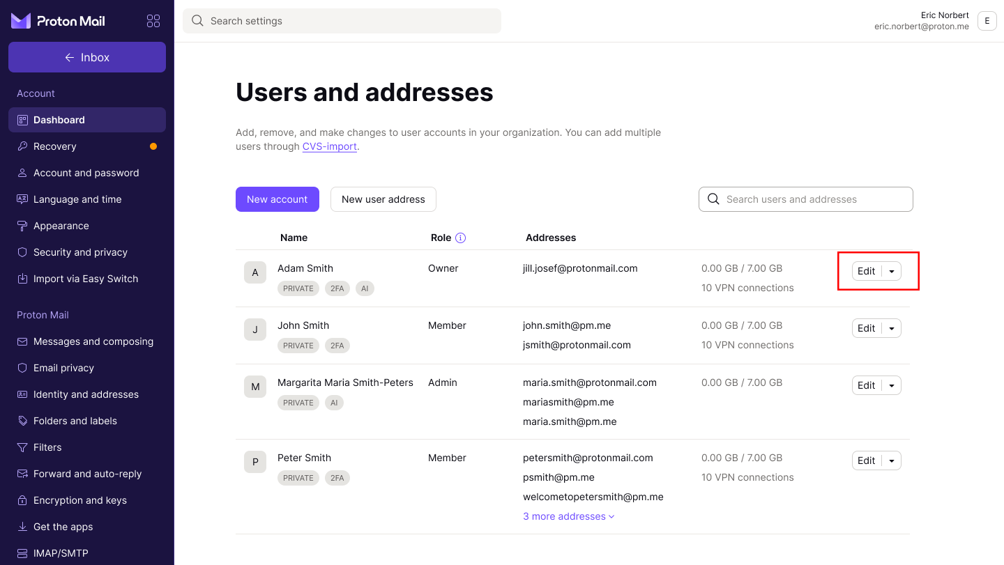 Select which of your organization's users have access to Scribe