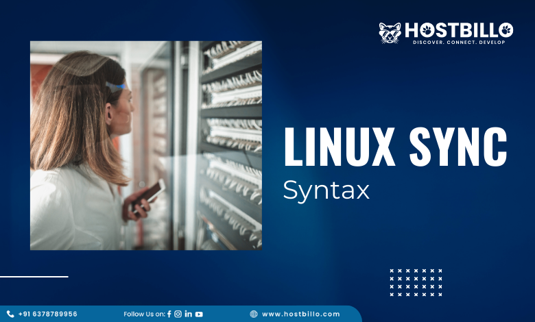 Linux Sync Syntax