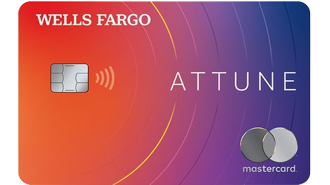 Image of the Wells Fargo Attune card 