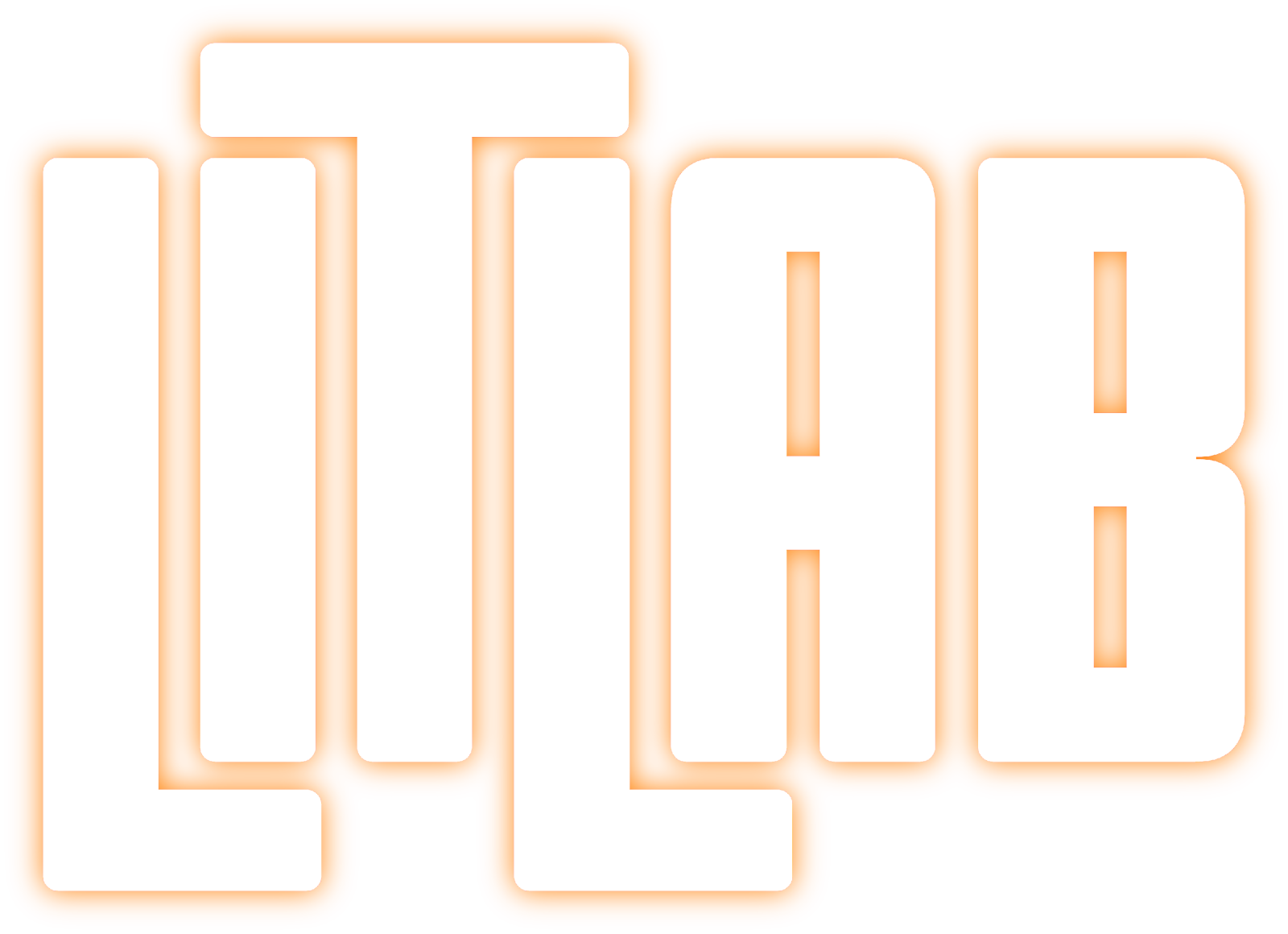 Lit Lab London Logo Icon in Orange 